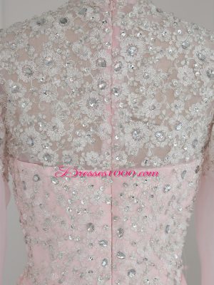 Simple Sleeveless Beading Zipper