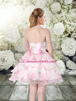 Best Selling Multi-color Off The Shoulder Zipper Hand Made Flower Bridal Gown Sleeveless