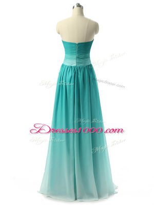 Great Floor Length Empire Sleeveless Multi-color Court Dresses for Sweet 16 Zipper