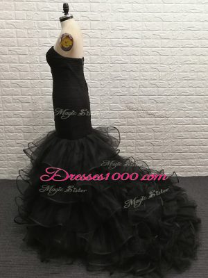 Affordable Tulle Sleeveless Floor Length Pageant Dress for Teens and Beading