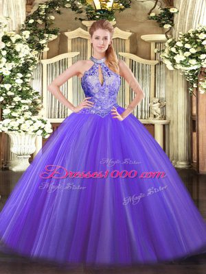 Sleeveless Lace Up Floor Length Sequins Vestidos de Quinceanera