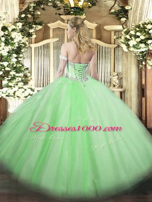 Exceptional Floor Length Ball Gown Prom Dress Sweetheart Sleeveless Lace Up