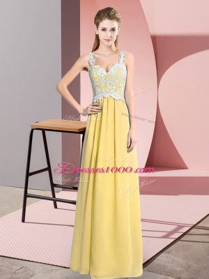 New Arrival Sleeveless Lace Zipper Prom Dress