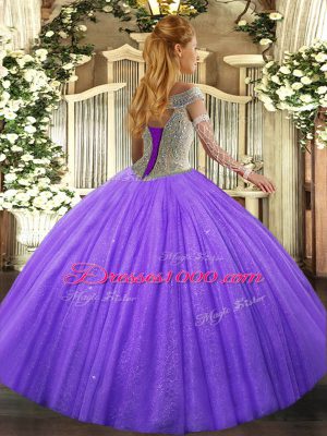 Gorgeous Floor Length Ball Gowns Sleeveless Blue Quinceanera Gown Lace Up