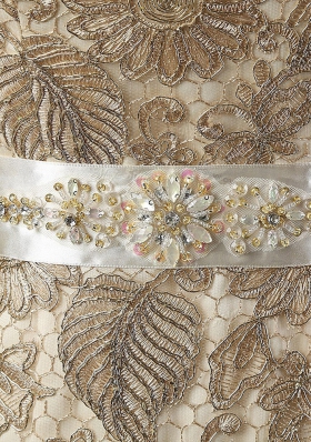 Mini Length Zipper Prom Dress Champagne and In for Party and Wedding Party with Beading and Lace