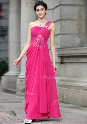 Romantic Sleeveless Sequins Zipper Evening Dress
