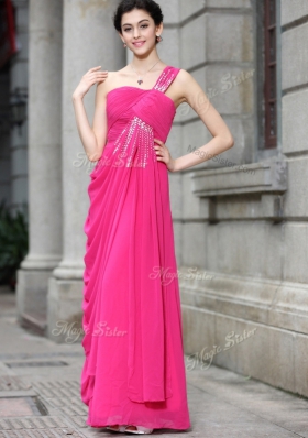 Romantic Sleeveless Sequins Zipper Evening Dress
