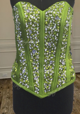 Three Piece Floor Length Lace Up Quinceanera Gowns Multi-color and In for Military Ball and Sweet 16 and Quinceanera with Beading