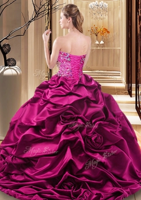 Exquisite Floor Length Lace Up Quinceanera Gowns Multi-color and In for Military Ball and Sweet 16 and Quinceanera with Beading and Ruffles