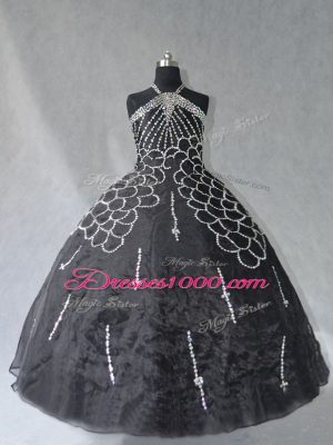 Customized Sleeveless Beading Lace Up Sweet 16 Quinceanera Dress