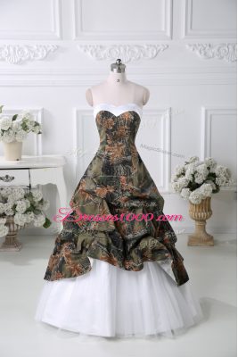 New Style Lace Up Prom Gown Multi-color for Sweet 16 and Quinceanera with Pick Ups Court Train