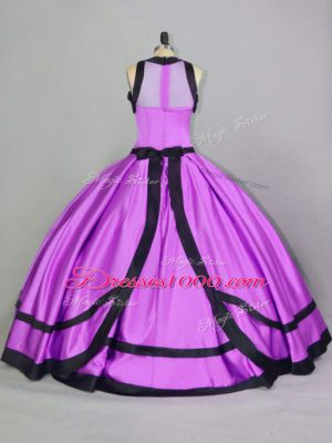 Sleeveless Ruching Zipper Quinceanera Dress