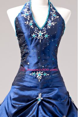 Attractive Sleeveless Appliques and Pick Ups Lace Up Quinceanera Dresses