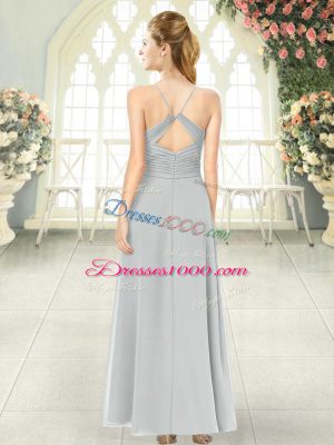 Exquisite Sleeveless Ruching Criss Cross Homecoming Dress