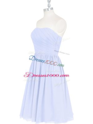 Designer Sleeveless Ruching and Pleated Side Zipper