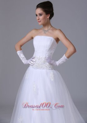 Wedding Dress Beading Decorate Sash Tulle