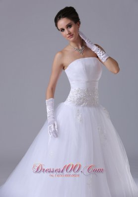 Wedding Dress Beading Decorate Sash Tulle