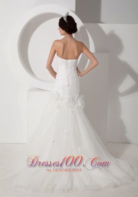 High Quality Mermaid Style Wedding Dress Beading