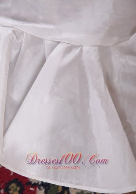 Where to Buy Elegant Halter Wedding Dress Ruffle Brush