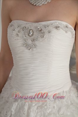 Luxurious Wedding Bridal Gowns Special Sweetheart Chapel