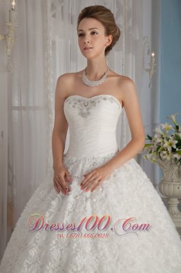 Luxurious Wedding Bridal Gowns Special Sweetheart Chapel