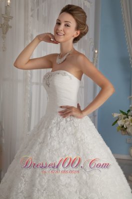 Luxurious Wedding Bridal Gowns Special Sweetheart Chapel