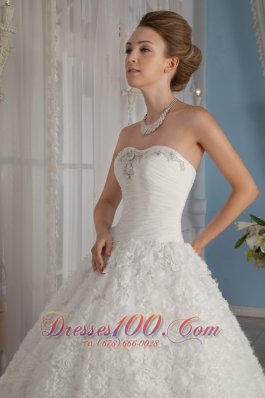 Luxurious Wedding Bridal Gowns Special Sweetheart Chapel