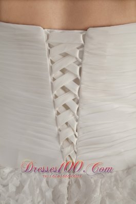 Luxurious Wedding Bridal Gowns Special Sweetheart Chapel