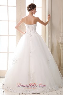 Beading Bridal Dress Sweetheart Empire Fairy Tales Tulle