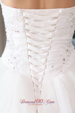 Beading Bridal Dress Sweetheart Empire Fairy Tales Tulle