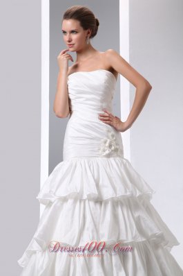 Strapless Mermaid Wedding Dress on Sale