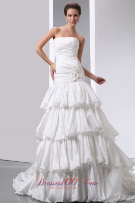 Strapless Mermaid Wedding Dress on Sale