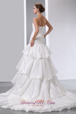 Strapless Mermaid Wedding Dress on Sale