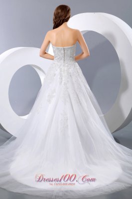 Elegant Tulle Wedding Dress Sweetheart 2013