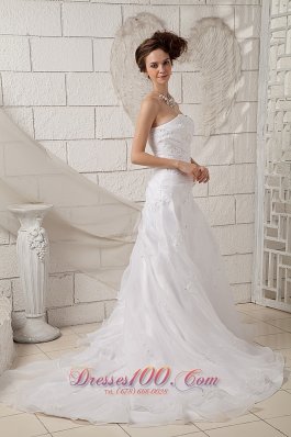 Exquisite Sweetheart Wedding Dress Ruched