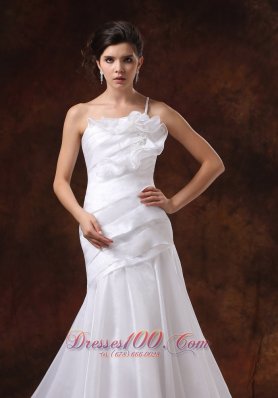 Beautiful Mermaid One Shoulder Beaded Bridal Dresses