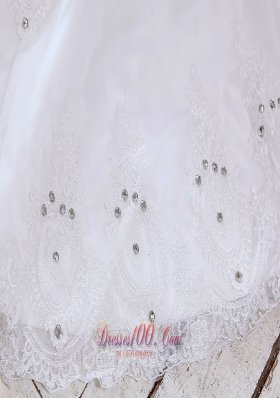 Lace and Beading Bridal Dress For Customers