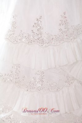 Sweetheart Bridal Dress Taffeta Beading and Appliques