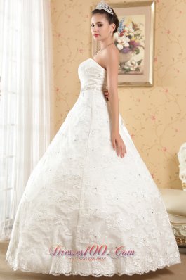 Strapless Satin Beading Special Fabric Bridal Gowns