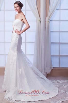 Mermaid Sweetheart Lace Beading Wedding Gowns