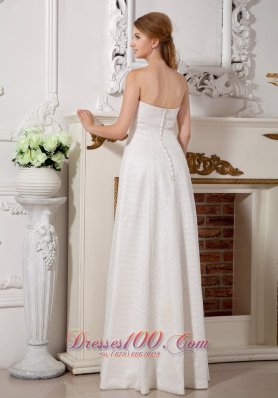 Wedding Bridal Gown Strapless Special Fabric Belt Discount