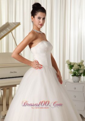 Ball Gown Sweetheart Wedding Dress For Church