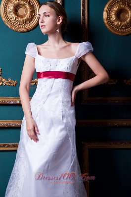 Formal Customize White Dress Square Apron for Golden Wedding