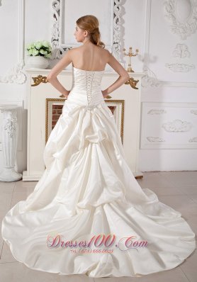 Grand Church Western Bridal Wedding Dress Off the Shoulder