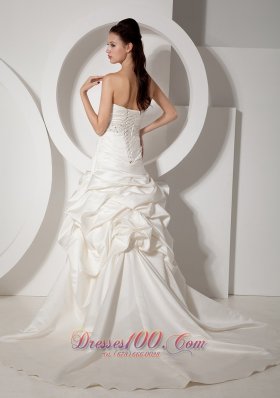 New Arrivals Wrapped Wedding Gowns Gilding Strapless Satin