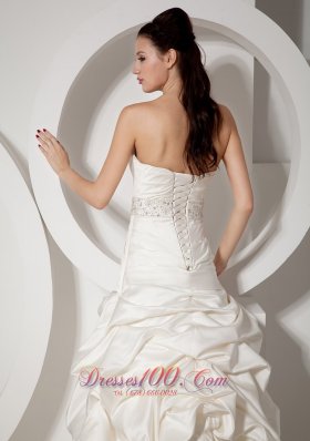 New Arrivals Wrapped Wedding Gowns Gilding Strapless Satin