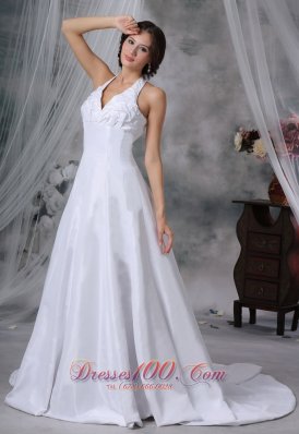 Halter Pick-ups Decorate Wedding Gowns Fashion For 2013