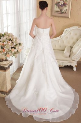 Beautiful Fall Wedding Gowns Strapless Organza Beading