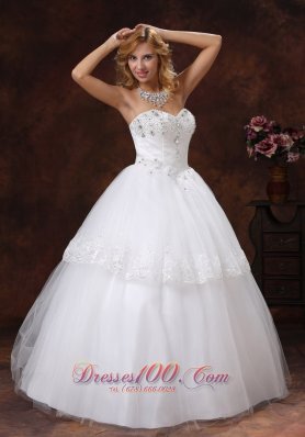 Beading Embroidery 2013 Wedding Gowns Sweetheart Layer