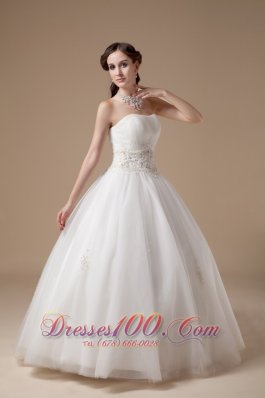 Elegant Ball Gown Bridal Dresses Appliques Gilding